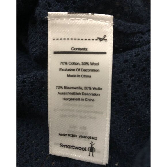 Smartwool Everyday Travel Tunic Sweater Navy Blue Small - Picture 6 of 8